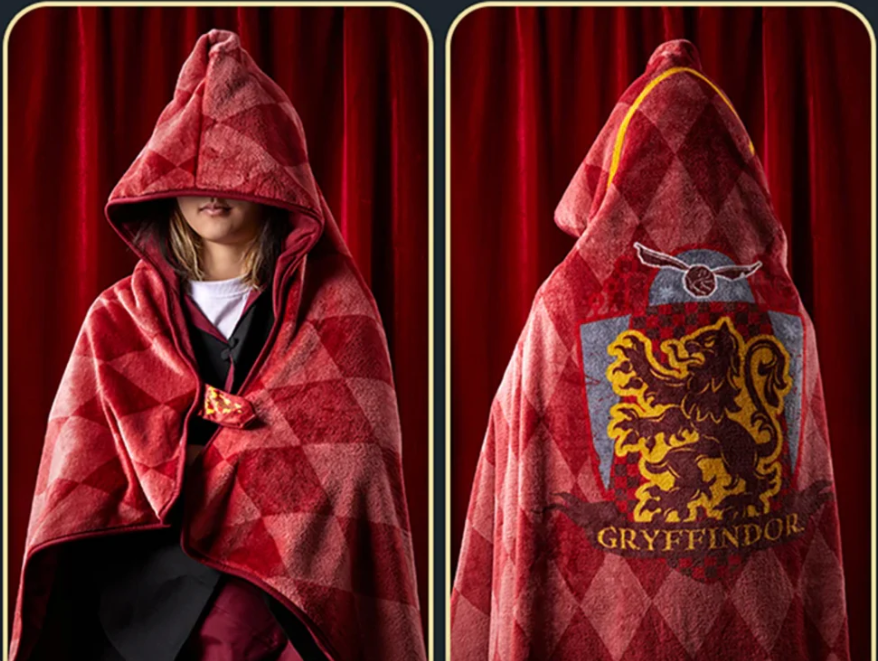 Harry Potter Hooded Blanket